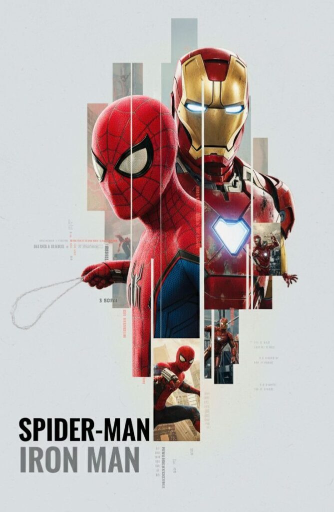 Ironman x Spiderman wallpaper HD