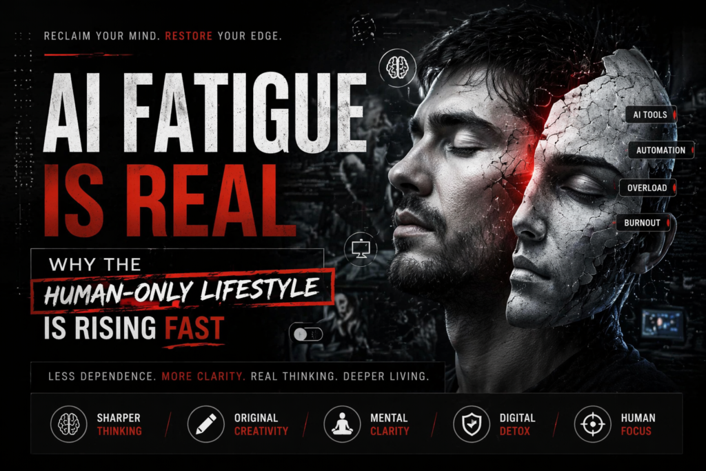 Human-Only Lifestyle